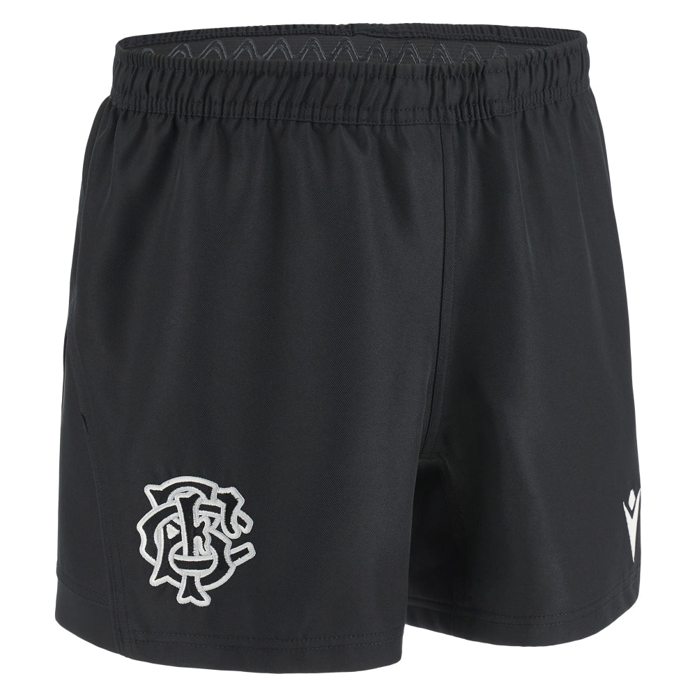 2024-2025 Barbarians Rugby Home Shorts (Black) Product - Shorts Macron