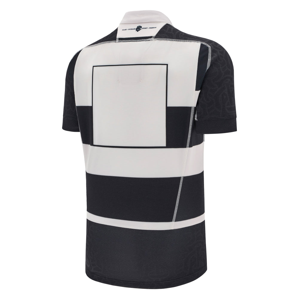 2025 Barbarians Home Body Rugby Replica Shirt (Your Name) Product - Hero Shirts Macron