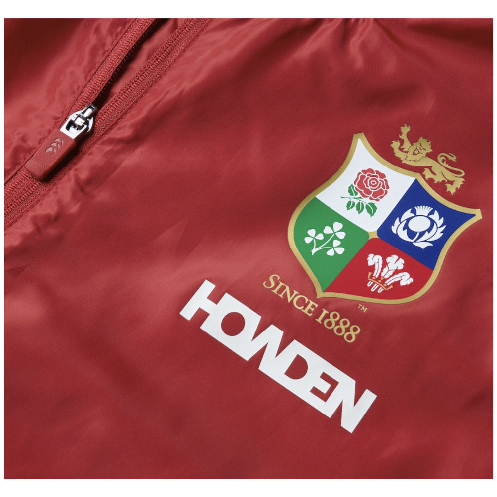 2025 British & Irish Lions Lightweight Rain Jacket (Red) Product - Jackets Canterbury