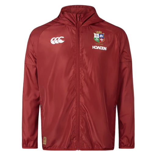 2025 British & Irish Lions Lightweight Rain Jacket (Red) Product - Jackets Canterbury