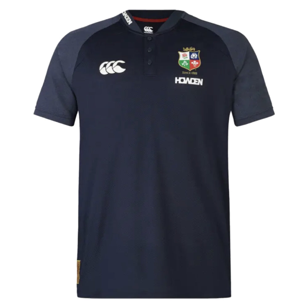 2025 British & Irish Lions Poly Polo Shirt (Navy) Product - Polo Shirts Canterbury