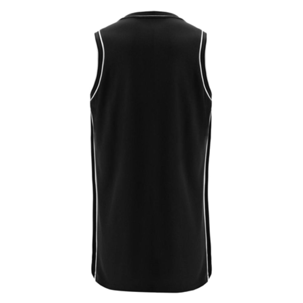 2024-2025 Barbarians Rugby Training Basketball Singlet (Black) Product - Sleeveless Macron