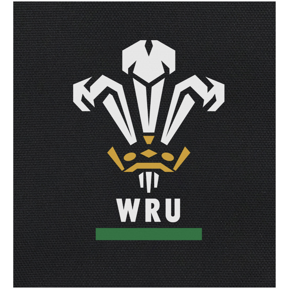 2025 Wales WRU Rugby Boot Bag (Black) Product - Bags Macron