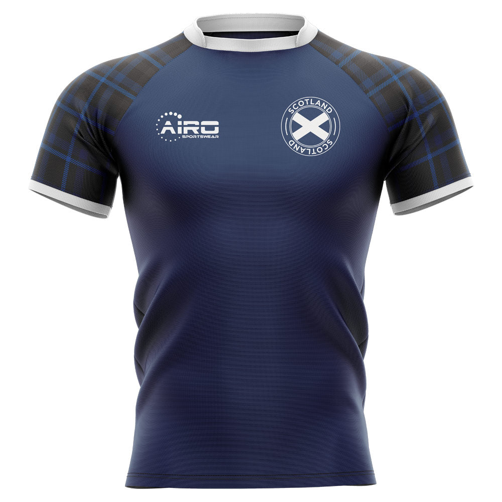 2024-2025 Scotland Home Concept Rugby Shirt (Hastings 15) Product - Hero Shirts Airo Sportswear   