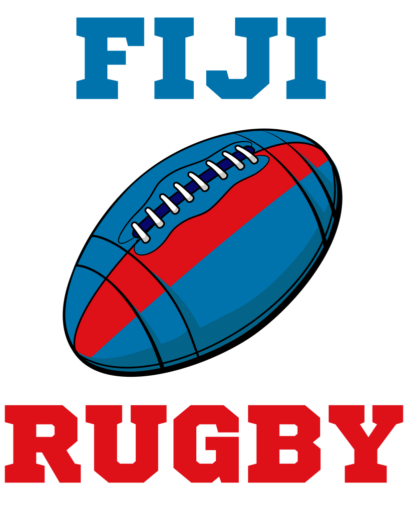 Fiji Rugby Ball Hoody (Sapphire Blue) Product - Hoodies UKSoccershop   