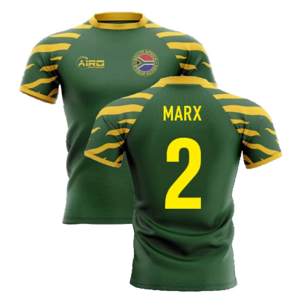 2024-2025 South Africa Springboks Home Concept Rugby Shirt (Marx 2) Product - Hero Shirts Airo Sportswear   