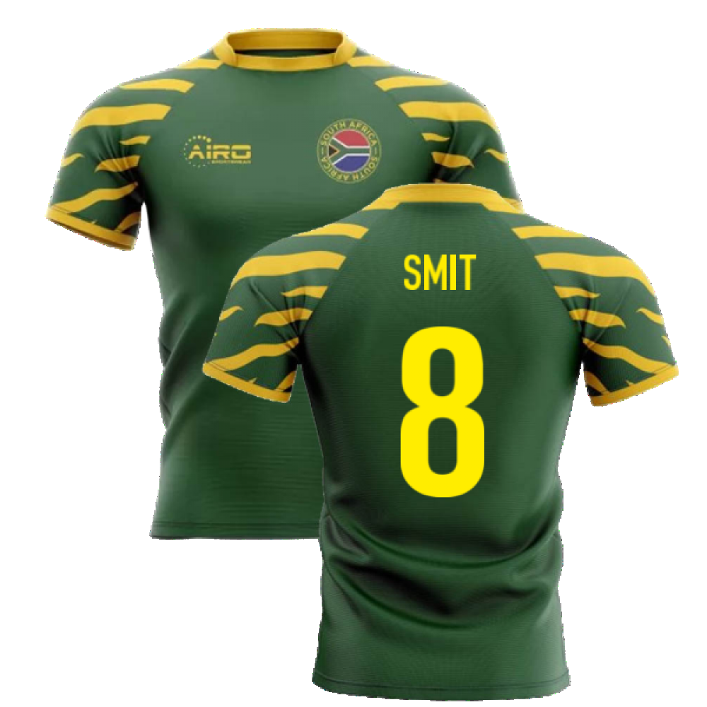 2024-2025 South Africa Springboks Home Concept Rugby Shirt (Smit 8) Product - Hero Shirts Airo Sportswear   