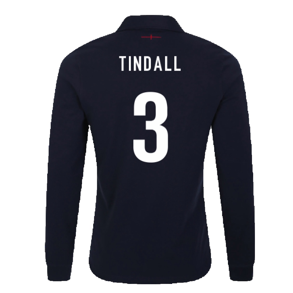 2023-2024 England Rugby Alternate LS Classic Jersey (Kids) (Tindall 3) Product - Hero Shirts Umbro   