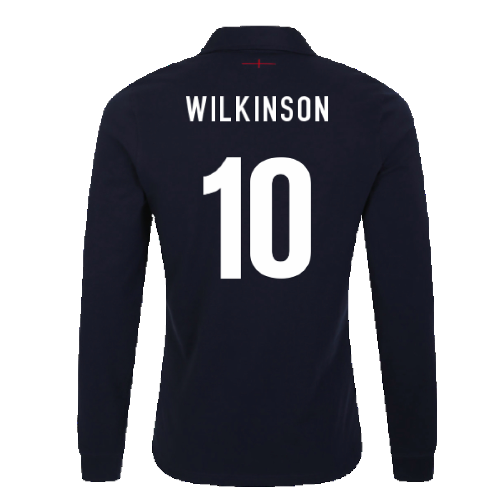 2023-2024 England Rugby Alternate LS Classic Jersey (Kids) (Wilkinson 10) Product - Hero Shirts Umbro   