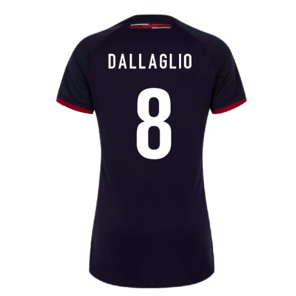 2023-2024 England Rugby Alternate Shirt (Ladies) (Dallaglio 8) Product - Hero Shirts Umbro   