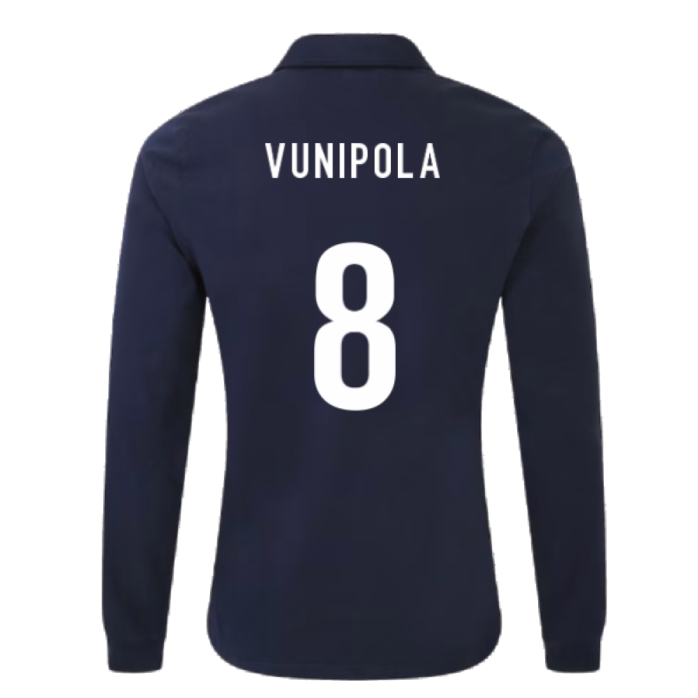 England RWC 2023 Alternate Rugby LS Classic Shirt (Vunipola 8) Product - Hero Shirts Umbro   