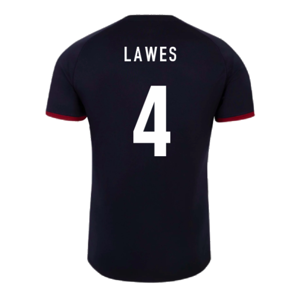 England RWC 2023 Rugby Alternate Jersey (Lawes 4) Product - Hero Shirts Umbro   