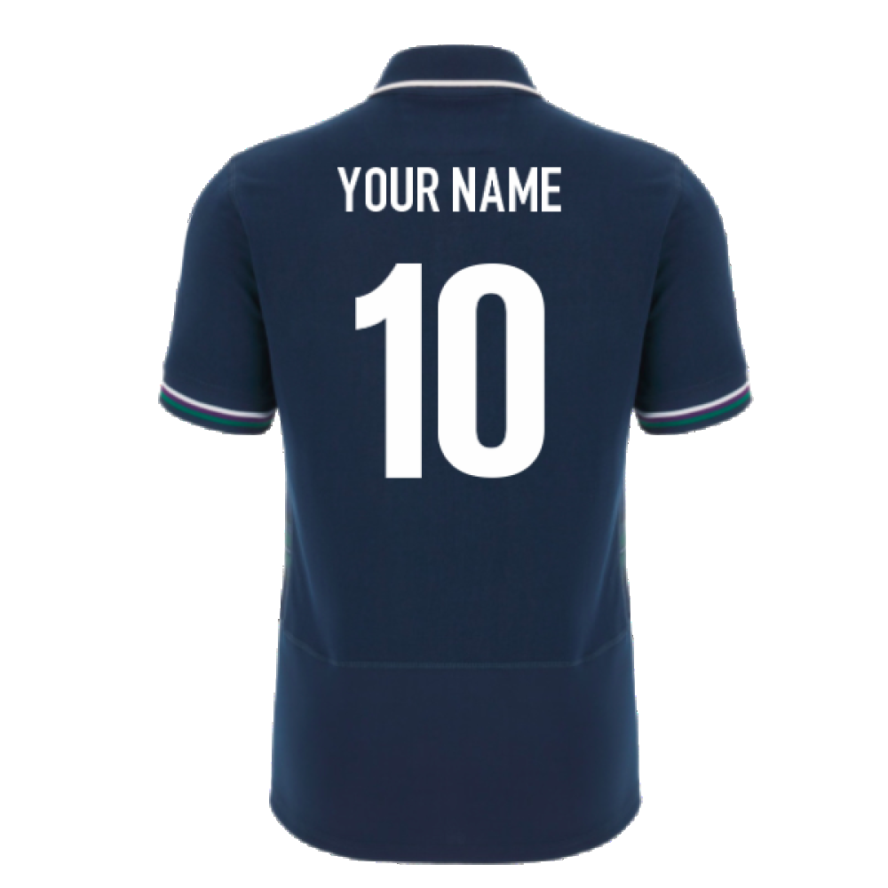 Scotland RWC 2023 Classic Home Rugby Shirt - Short Sleeve (Your Name) Product - Hero Shirts Macron   