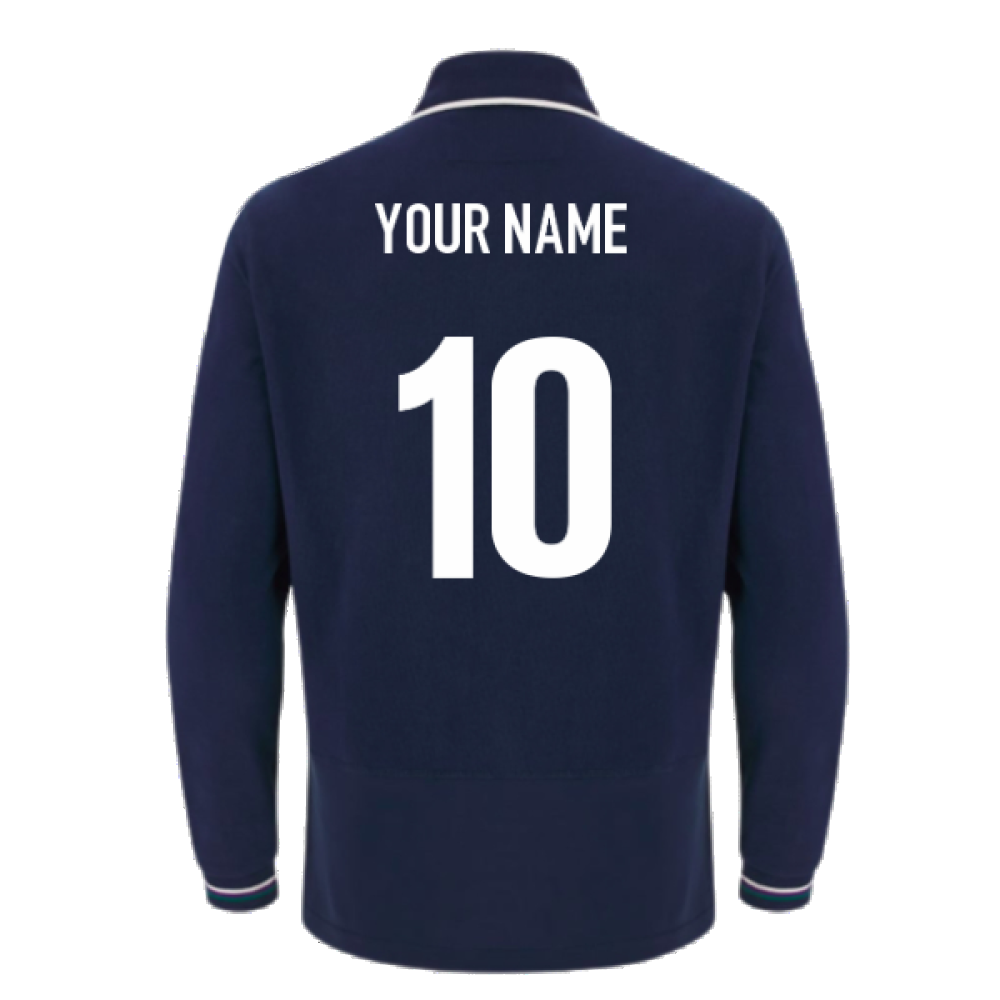 Scotland RWC 2023 Classic Home Rugby Shirt - Long Sleeve (Your Name) Product - Hero Shirts Macron   