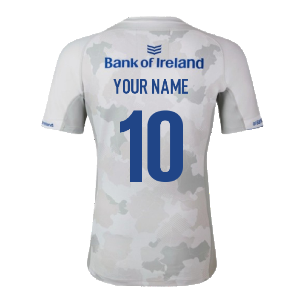 2023-2024 Leinster Pro Away Rugby Shirt (Your Name) Product - Hero Shirts Castore   