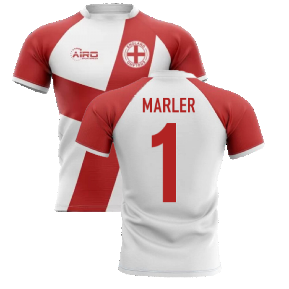 2024-2025 England Flag Concept Rugby Shirt (Marler 1) Product - Hero Shirts Airo Sportswear   