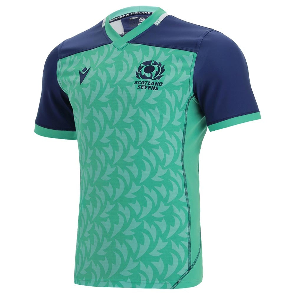 2021-2022 Scotland Rugby 7s Away Replica Shirt Product - Football Shirts Macron   