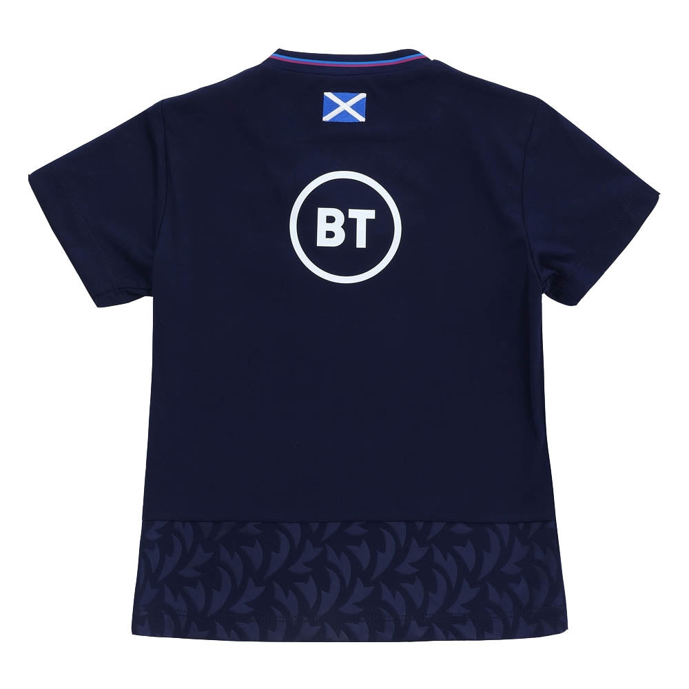 2021-2022 Scotland Home Rugby Baby Shirt Product - Football Shirts Macron   