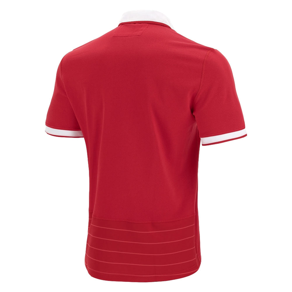 2021-2022 Wales Home Cotton Replica Shirt Product - Football Shirts Macron   