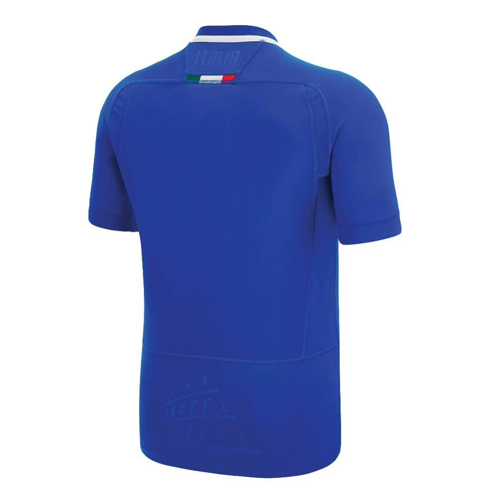 2022-2023 Italy Home Rugby Replica Shirt (Your Name) Product - Hero Shirts Macron   