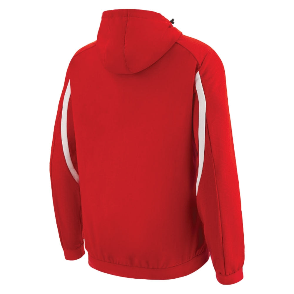 2022-2023 Wales Rugby Anthem Jacket (Red) Product - Jackets Macron   