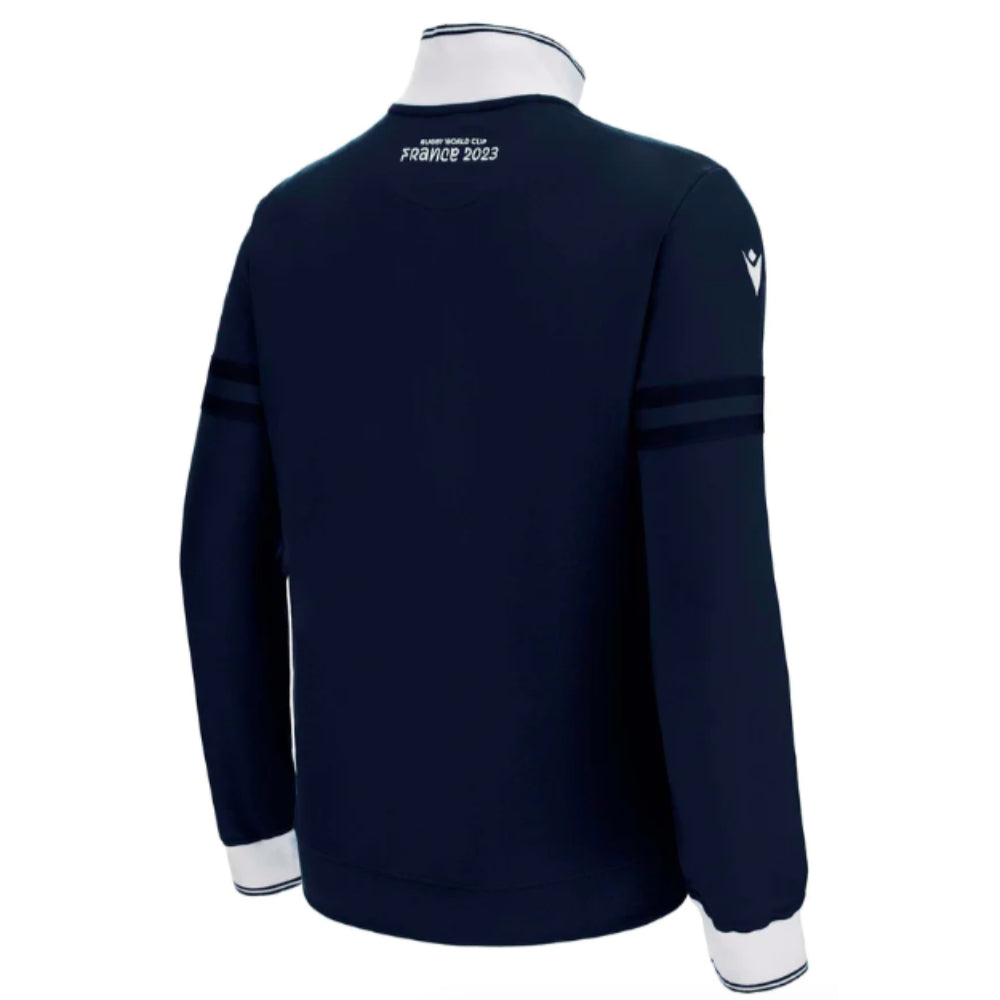 Scotland RWC 2023 Rugby Track Jacket (Navy) Product - Jackets Macron   