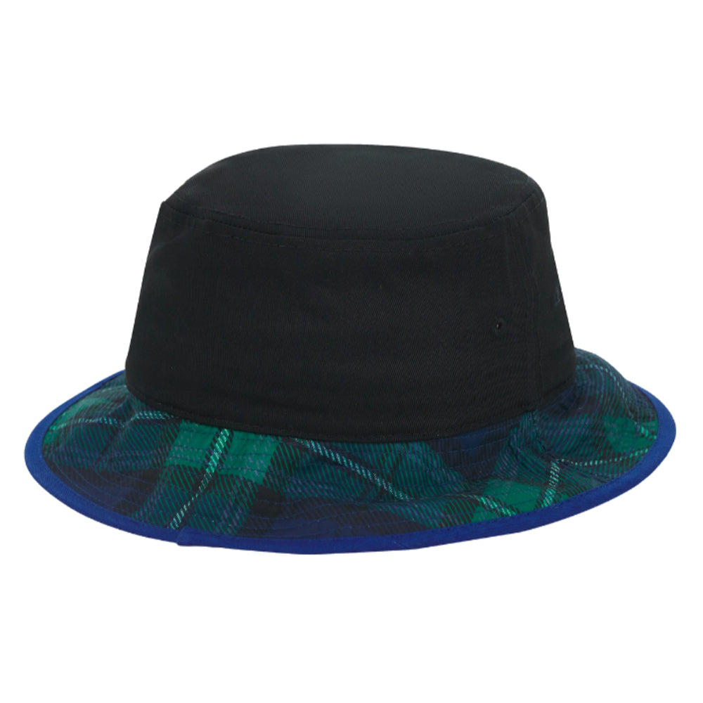 2023-2024 Scotland Rugby Bucket Hat (Black) Product - Headwear Macron   