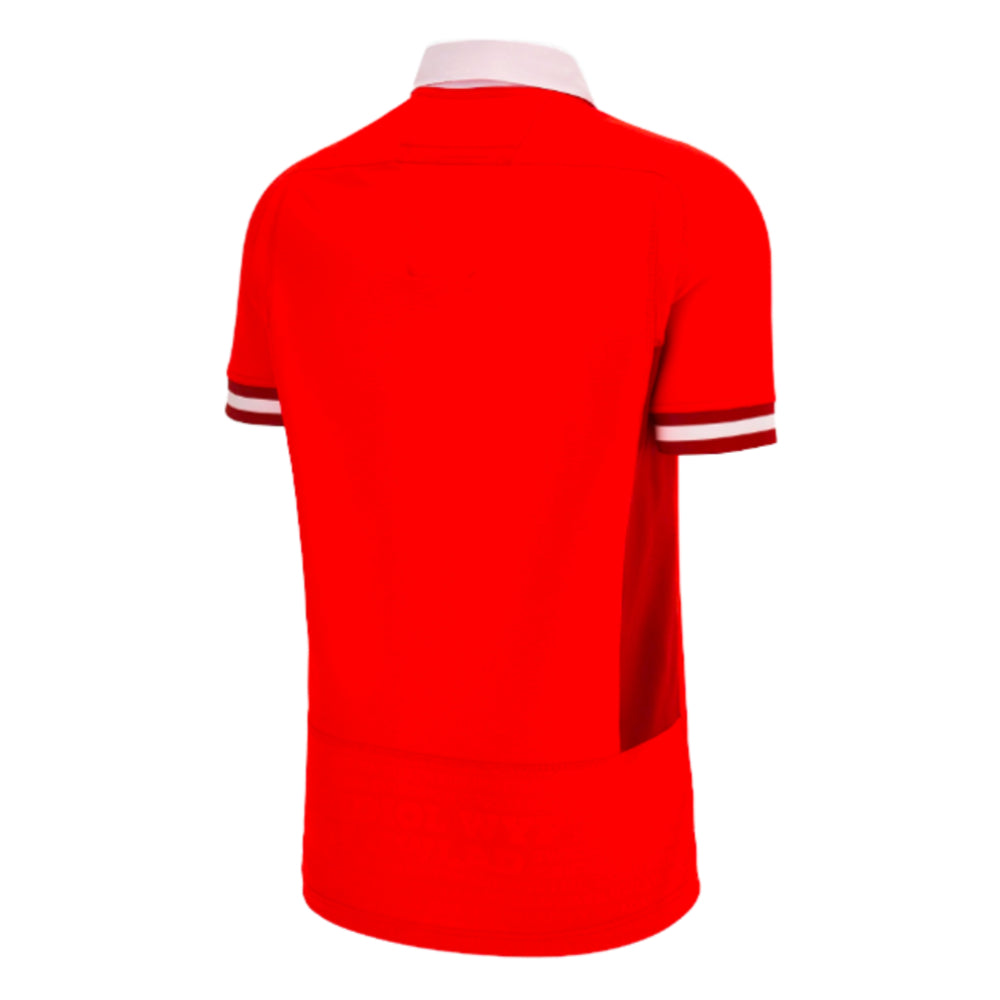 Wales RWC 2023 Home Welsh Rugby Shirt Special Edition (Your Name) Product - Hero Shirts Macron   