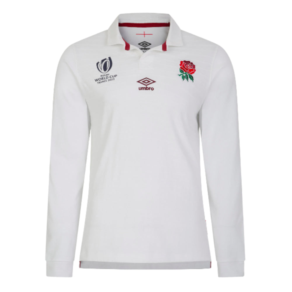 England RWC 2023 Home LS Classic Jersey (Kids) Product - Football Shirts Umbro   