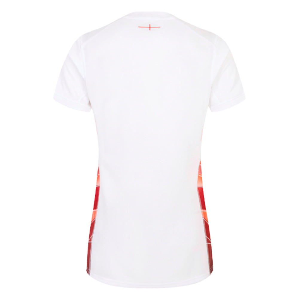 2023-2024 England Rugby Red Roses Rugby Jersey (Ladies) (Robinson 14) Product - Hero Shirts Umbro   